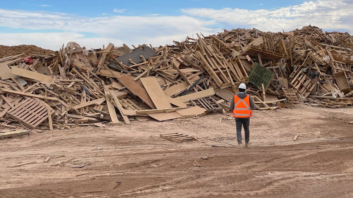 Madera recuperada y el origen de Bosque Ciudad