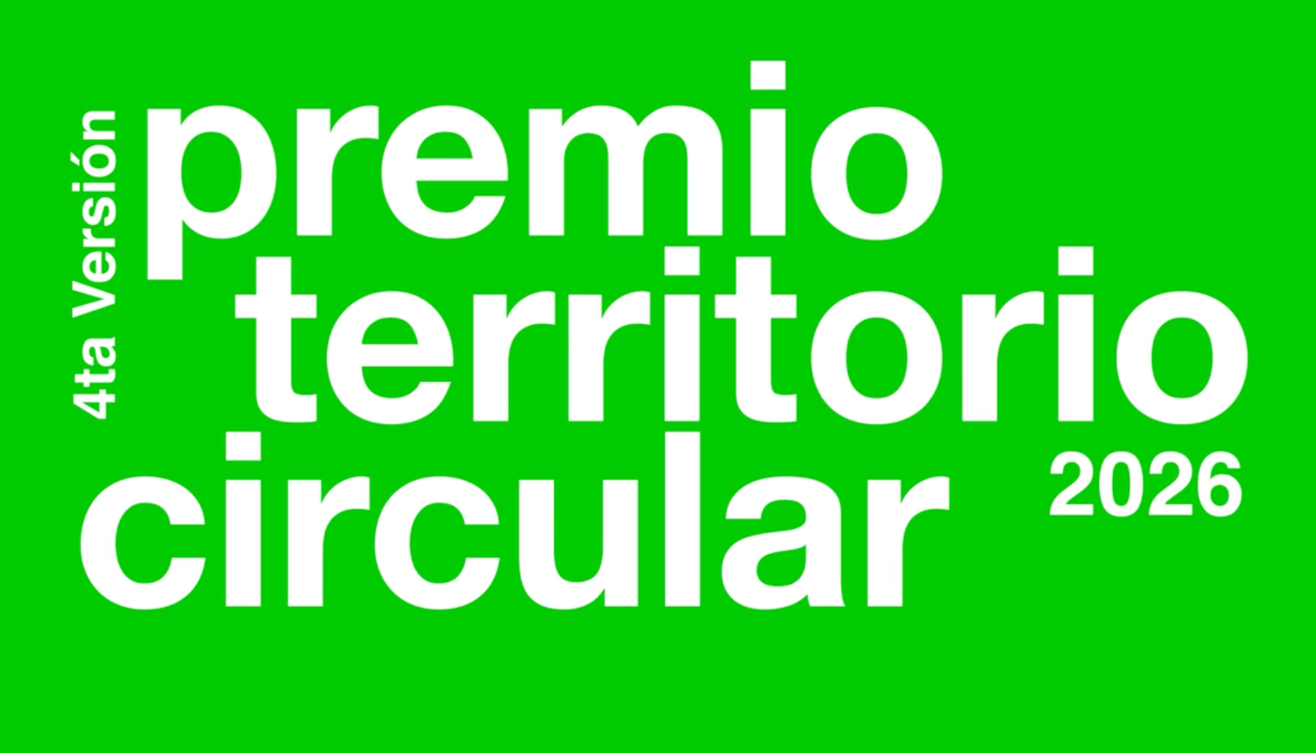 Premio Territorio Circular 2026